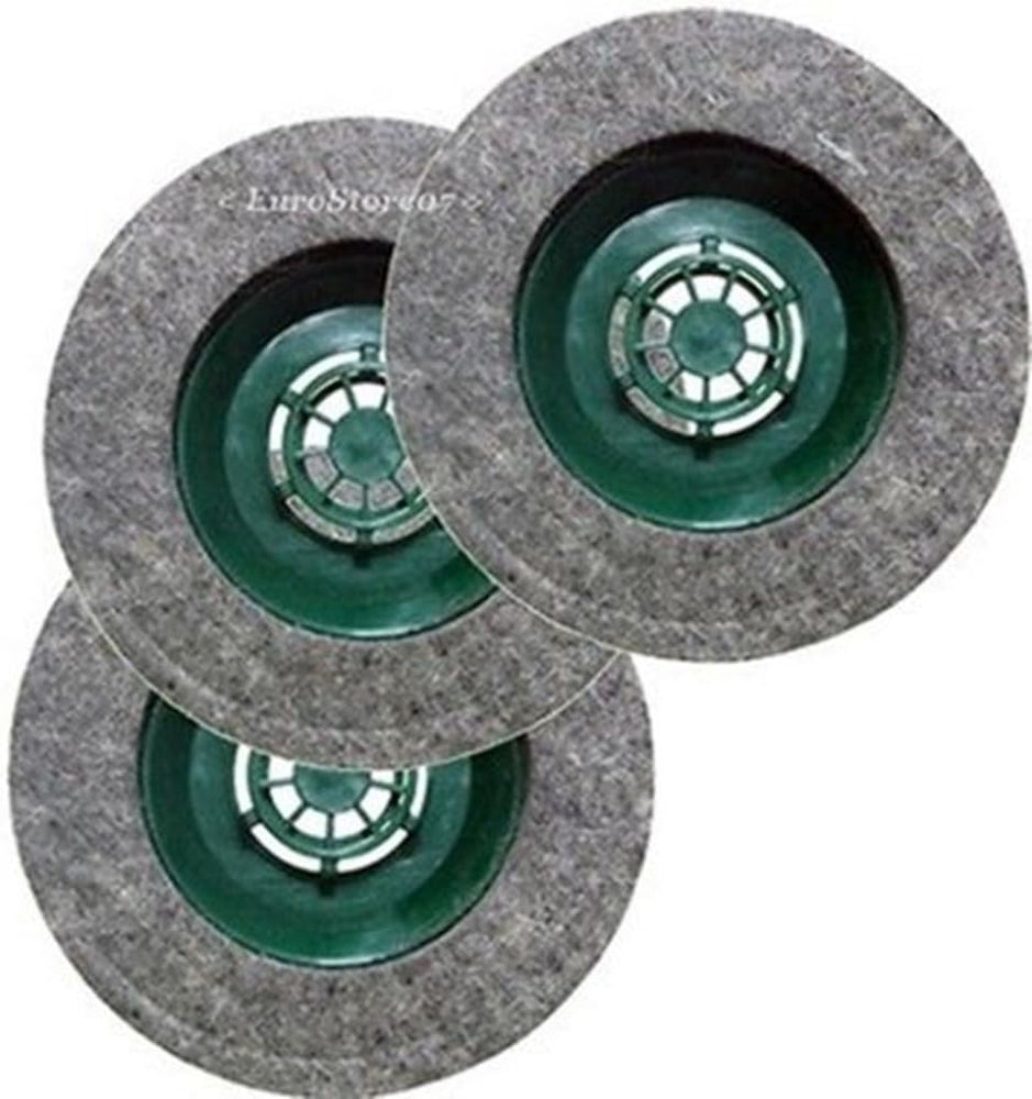 Ricambi folletto LUCIDATRICE PL 510 511 512 3 SPAZZOLE FELTRO FOLLETTO NO ORIGINALE