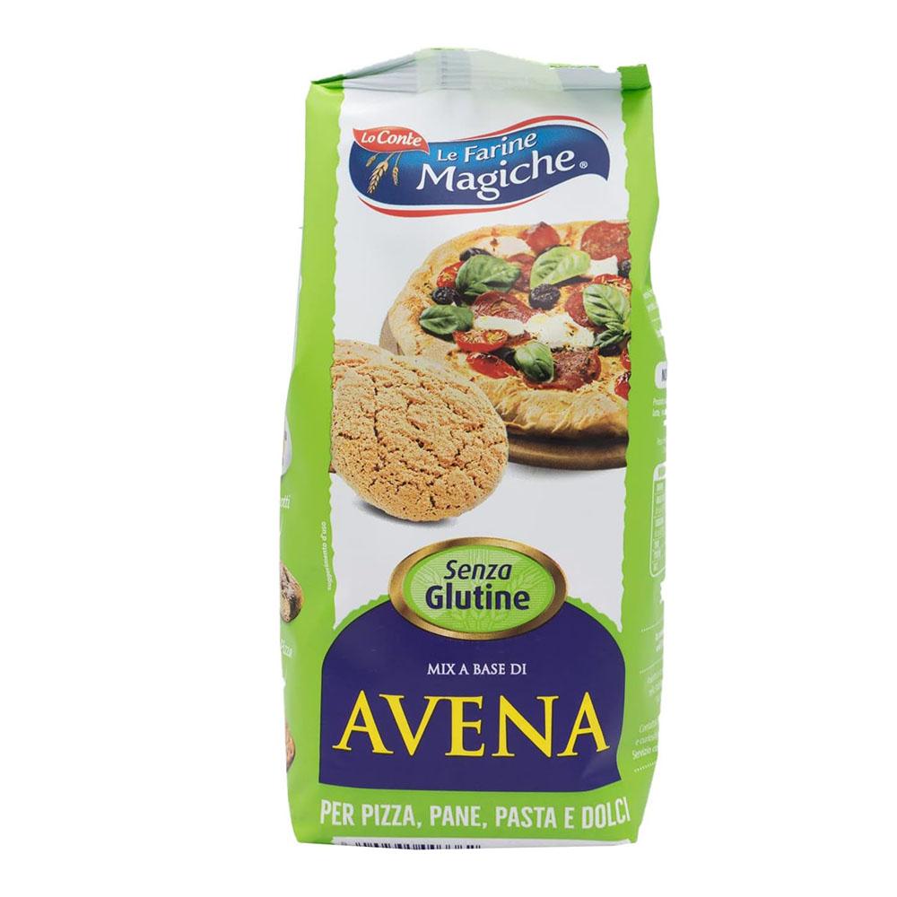 Le Farine Magiche, Farina di Avena Integrale Senza Glutine, ideale per tutte le preparazioni, Confezione da 300g