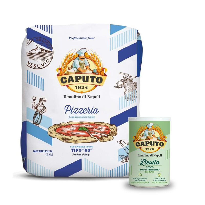 MULINO CAPUTO® FARINA 5KG PIZZERIA + 100G LIEVITO SPEDIZIONE GRATUITA