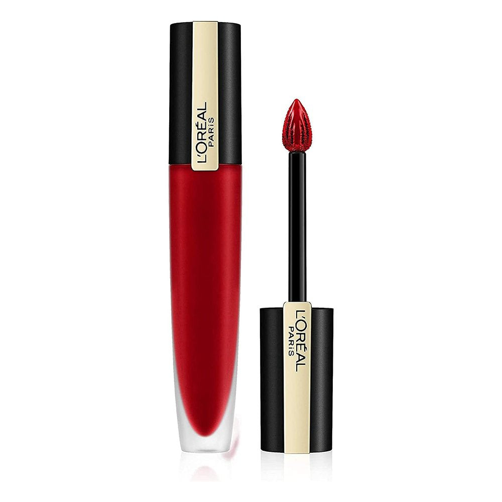 L'Oréal Paris Tinta Labbra Rouge Signature Empowereds, a Lunga Tenuta, Formula Leggera e Finish Extra Matte, 134 Empowered, 8,5 ml