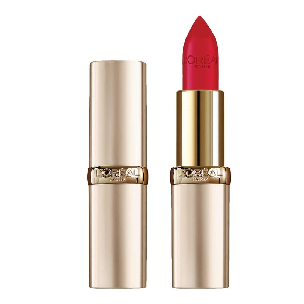 L'Oréal Paris Rossetto Lunga Tenuta Color Riche Collezione Standard, Finish Effetto Satinato, 335 Carmin Saint Germain