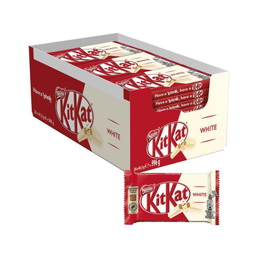 KitKat White Snack di Wafer ricoperto di Cioccolato Bianco, 24 pezzi da 41.5 g SPEDIZIONE GRATUITA