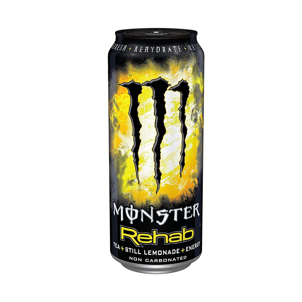 Monster Energy Rehab Tea Lemonade 500ml SPEDIZIONE GRATUITA
