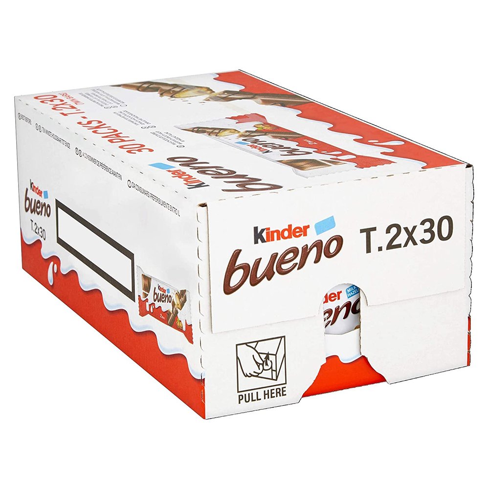 Ferrero Kinder Bueno - Pacco da 30 x 51 g SPEDIZIONE GRATUITA