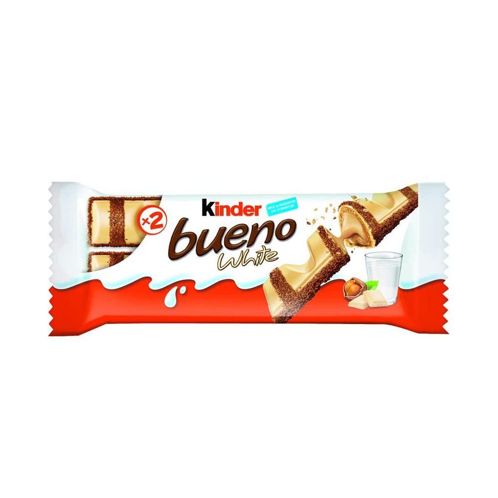Ferrero Kinder Bueno White - Pacco da 30 x 39 g SPEDIZIONE GRATUITA